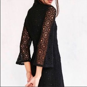 URBAN OUTFITTERS COOPERATIVE Black Lace Dress S 4